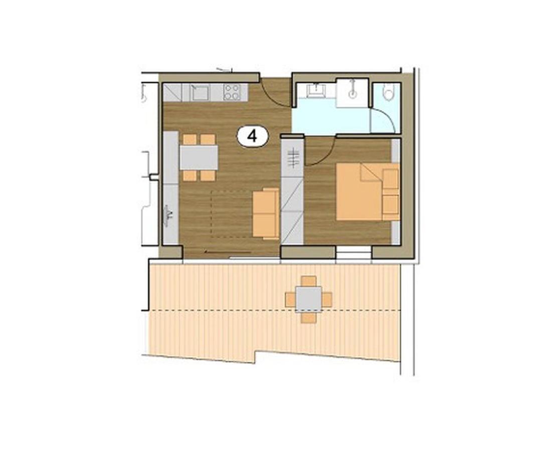 Langstein Wohnung Golden 콜드라노 외부 사진